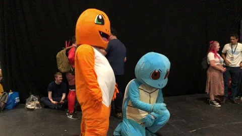 LONDON MCM COMIC CON Stock Footage 135677308