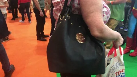 LONDON MCM COMIC CON Stock Footage 135677482