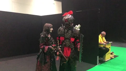 LONDON MCM COMIC CON Stock Footage 135677658