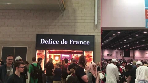 LONDON MCM COMIC CON Stock Footage 135677763