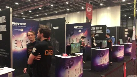 LONDON MCM COMIC CON Stock Footage 135677966