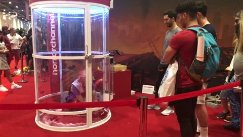 LONDON MCM COMIC CON Stock Footage 135678154