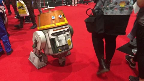 LONDON MCM COMIC CON Stock Footage 135678279