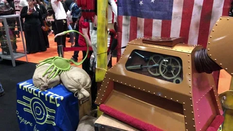 LONDON MCM COMIC CON Stock Footage 135679074