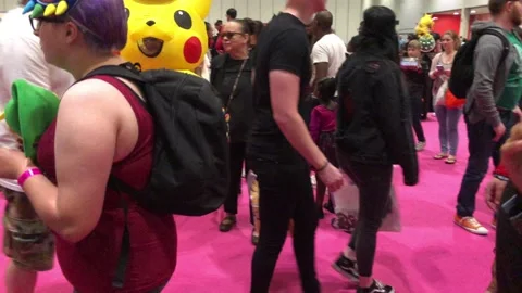 LONDON MCM COMIC CON Vídeo Stock 135679082