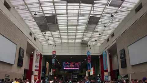 LONDON MCM COMIC CON Stock Footage 135679221
