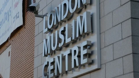 London Muslim Centre Stock-Footage 101656991