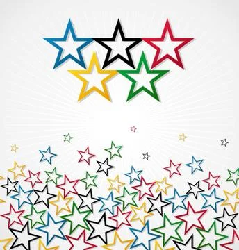 London olympic games 2012 vector background Stock Illustration