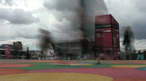 LONDON Olympic Park 01 Stock Footage 11660118