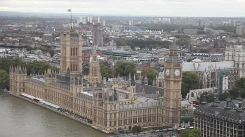London  overview Stock Footage 38219900