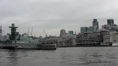 London River Video stock 7753711