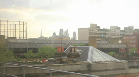 London rooftops Stock Footage 38458580