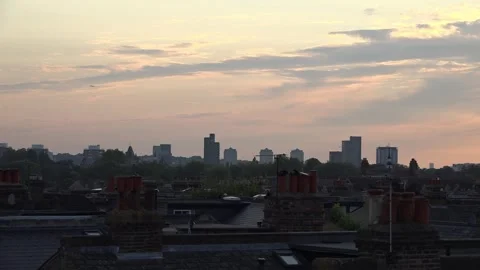 London rooftops Video stock 280677810
