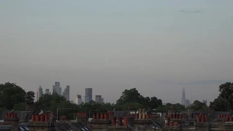 London rooftops Video stock 280677841