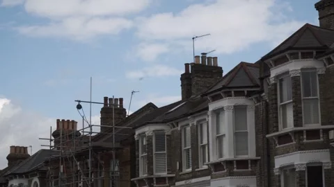 London Rooftops Stock Footage 335077938