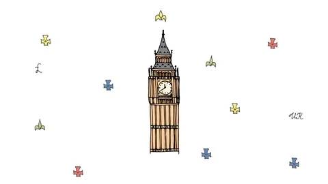 London set Stock Footage 74109871