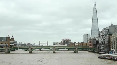London Shard Video stock 62063959