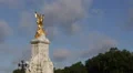 London Sightseeing Famous Victoria Memorial Beautiful Tourist Attraction England HD Footage