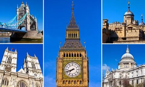 London Sightseeing Stock Photos