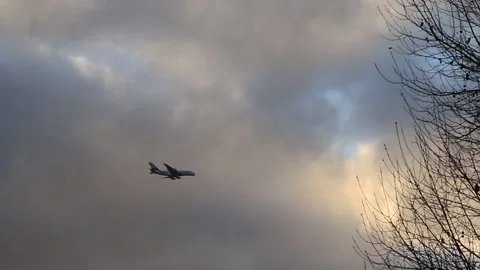 London Sky Stock Footage 170386133