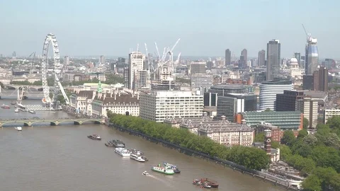London Skyline 2017 Stock Footage 75484462
