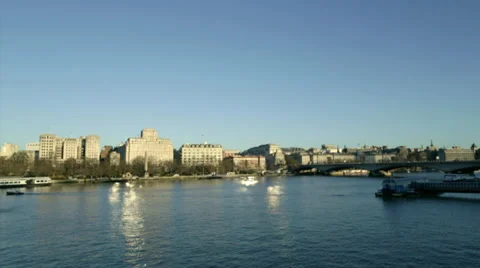 London Skyline 3 스톡 동영상 35498266