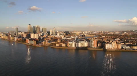 London  skyline Stock Footage 1080613