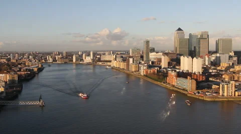 London skyline Vídeo Stock 1084246