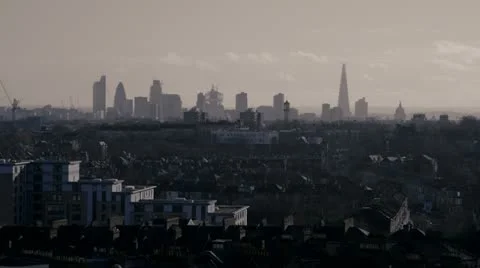 London Skyline Video stock 20480111