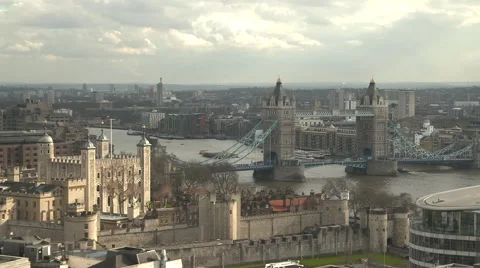 London skyline Stock Footage 60982316