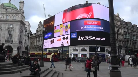 London skyline Stock Footage 68196825