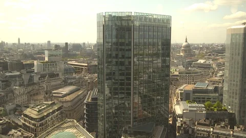 London Skyline Stock Footage 89394642