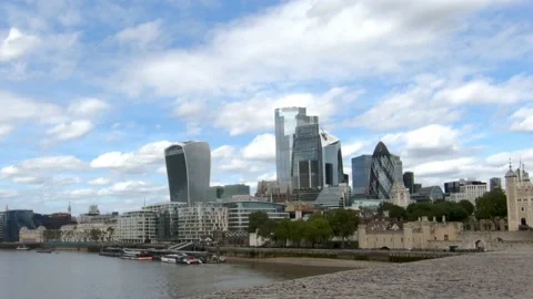 London Skyline Video stock 139070100