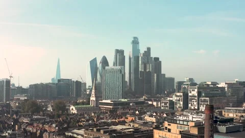London Skyline Stock Footage 142005608