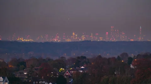 London skyline timelapse Stock-Footage 142710053