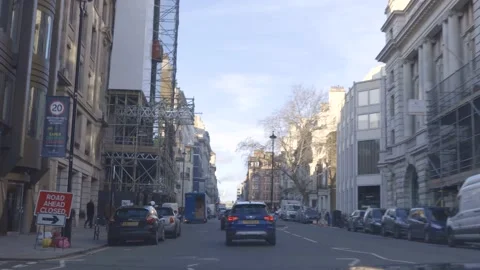 London streets during lockdown Stock Footage 151018128