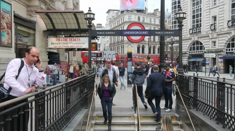 London Subway Stock Footage 7910003