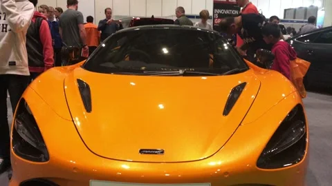 London Tech and Motor Show Stock Footage 135576853