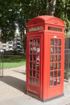 London Telephone Box Stock Photos