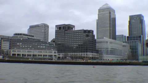 London Thames 3 Stock Footage 28223903
