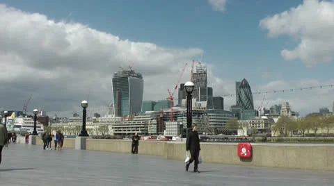 London (time laps) Stock Footage 24684406