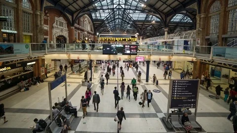 London timelapse Stock Footage 80987893