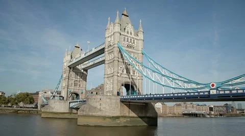 London Tower Bridge Video stock 8686103