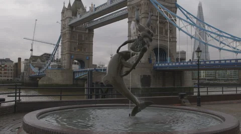 London, Tower Bridge Stock Footage 50209733