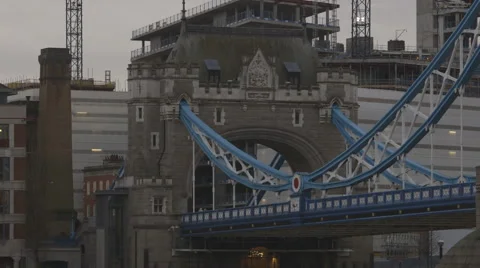 London, Tower Bridge Stock Footage 50210418