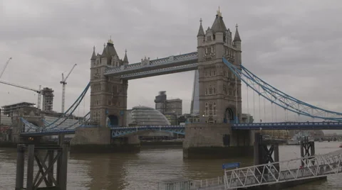 London, Tower Bridge Stock Footage 50211184