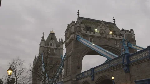 London, Tower Bridge Stock Footage 50211305