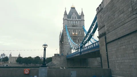 London. Tower Bridge Stock Footage 112883152