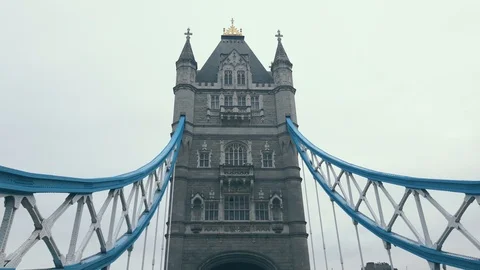 London. Tower Bridge Stock Footage 113674528