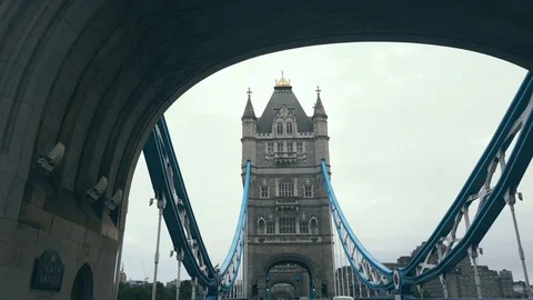London. Tower Bridge Stock Footage 113675488